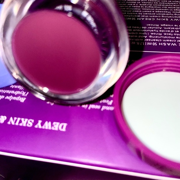 Tatcha Dewy Skin Care Set The Rice Wash/Kissu Lip Mask/Furoshiki Gift Wrap New - Picture 15 of 15